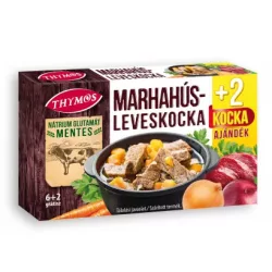 Thymos leveskocka marhahús n.g.mentes 6+2 grátisz 80 g - bio és refomélelmiszer