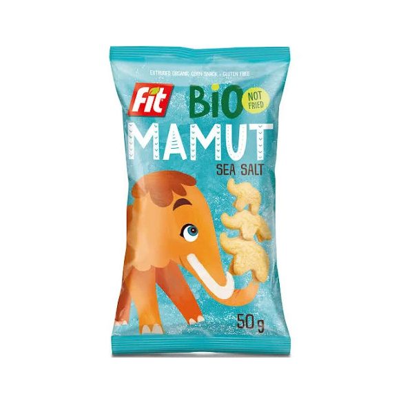 Fit bio mamut extrudált gluténmentes snack sós ízű 50 g