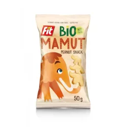 Bio fit mamut extrudált snack mogyoró ízű 50g - bio és refomélelmiszer