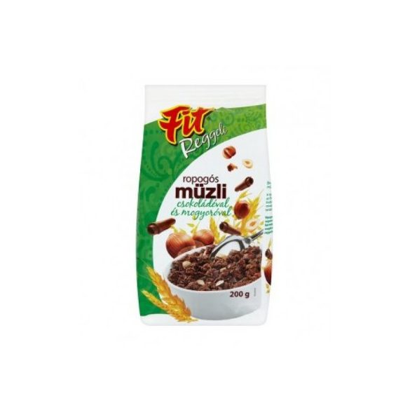 Fit reggeli ropogós müzli csoki-mogyoró 200 g