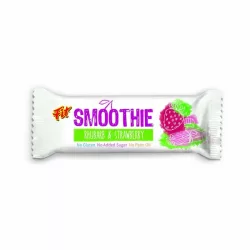 Fit smoothie szeletelt rebarbarával és eperrel 32g - bio és refomélelmiszer