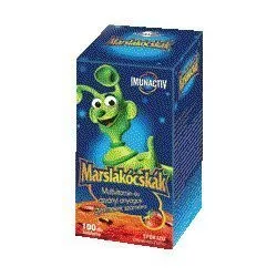 Marslakócskák imunactiv eperízű rágótabletta 30db - bio és vegán étrendkiegészítők