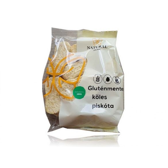 Natural gluténmentes köles piskóta 150 g