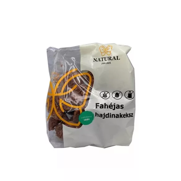 NATURAL HAJDINAKEKSZ FAHÉJAS 150G