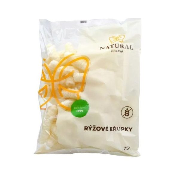 Gluténmentes natural rizs pufi 75g