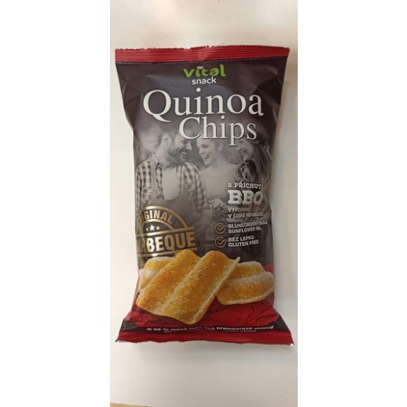 Vital Snack quinoa chips bbq ízű 60 g