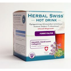 Herbal swiss hot drink italpor instant 24db - bio és vegán étrendkiegészítők
