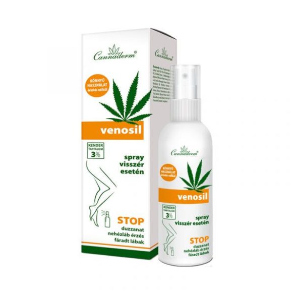 Cannaderm venosil spray visszér esetén 150ml - bio és natúr kozmetikumok