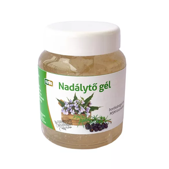 Virde nadálytő gél borókabogyó és msm kivonat 350g - bio és vegán étrendkiegészítők