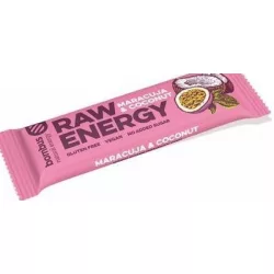 Gluténmentes bombus raw energy maracujás-kókuszos szelet 50g - bio és refomélelmiszer