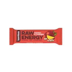   Gluténmentes bombus raw energy mangó és kesudió szelet 50g