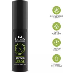 Luxuria kronos - magömlést késleltető spray (20ml) - bio és natúr intim készítmények