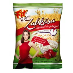 Fit reggeli zabkása almával és fahéjjal 65g - bio és refomélelmiszer
