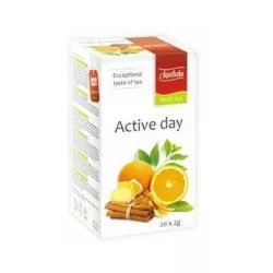 Apotheke aktiv nap fűszeres mate tea 20x2g 40 g - bio és refomélelmiszer