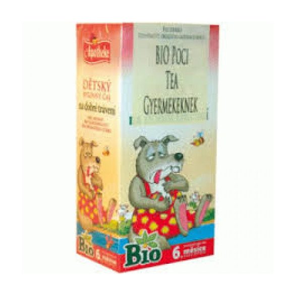 Apotheke bio gyermek tea emésztést segítő poci 20x1,5 30 g