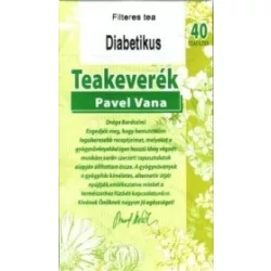 Pavel vana teakeverék diacare filteres 40db - bio és refomélelmiszer