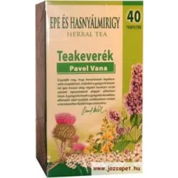 Pavel vana teakeverék epe és hasnyálmirigy panaszokra filteres 40db - bio és refomélelmiszer