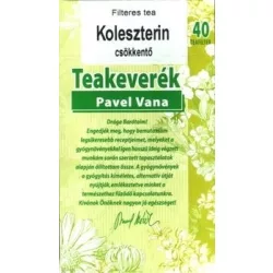 Pavel vana teakeverék koleszterin csökkentő filteres 40db - bio és refomélelmiszer