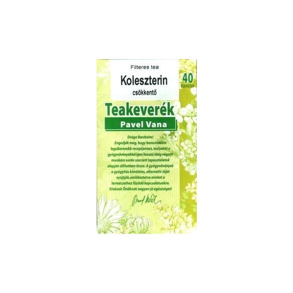 Pavel Vana cholestcare herbal tea 40x1,6g 64 g