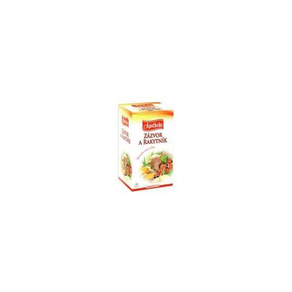 Apotheke gyömbér és homoktövis tea 20x2 g 40 g