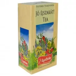 Apotheke tea jó éjszakát 20db - bio és refomélelmiszer