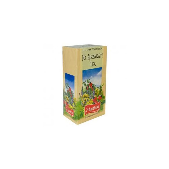 Apotheke jó éjszakát tea 20x1,5 g 30 g