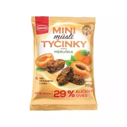 Semix mini müzlifalatok csíráztatott zabpehellyel,sárgabarackos 70 g - bio és refomélelmiszer