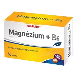 Walmark magnézium +b6 vitamin aktív 50 db - bio és vegán étrendkiegészítők