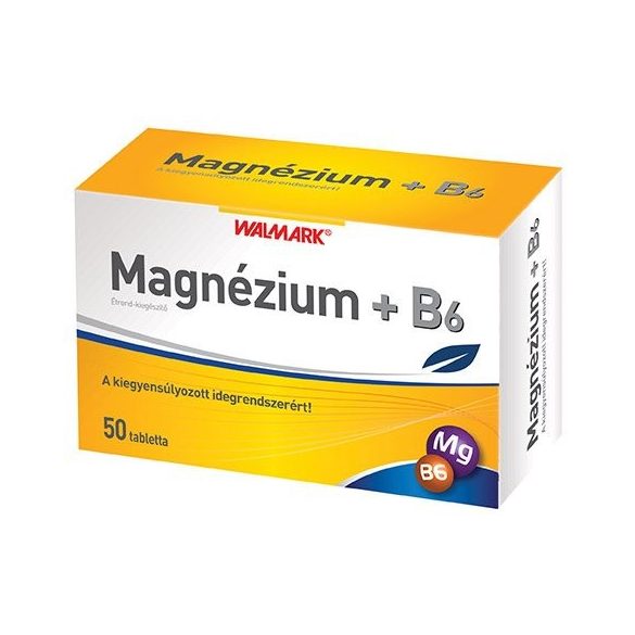 Walmark magnézium +b6 vitamin aktív 50 db