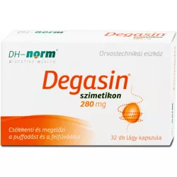 Degasin 280mg kapszula 32db - bio és vegán étrendkiegészítők