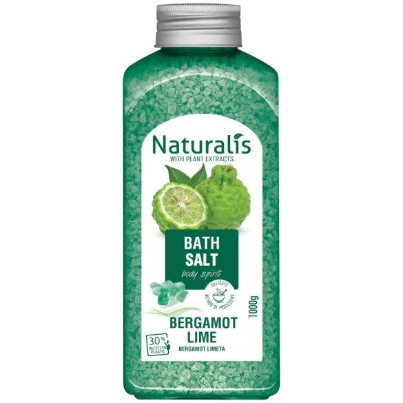 Naturalis fürdősó lime és bergamott 1000 g
