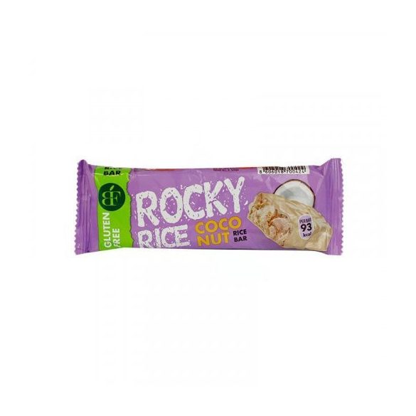 Rocky Rice puffasztott rizsszelet kókusz ízű 18 g