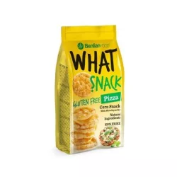 Gluténmentes benlianfood what snack mini puffasztott kukorica pizzás 50g - bio és refomélelmiszer