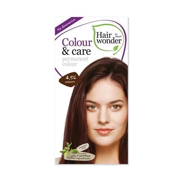 Hairwonder colour&care 4.56 aranybarna - bio és natúr kozmetikumok
