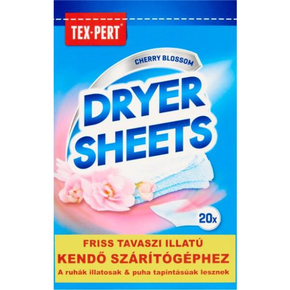 TEXPERT KENDŐ SZÁRÍTÓGÉPBE FRISS TAVASZ