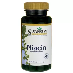 Swanson niacin b3-vitamin 250 db - bio és vegán étrendkiegészítők