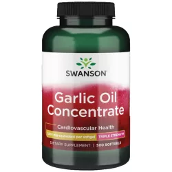 Swanson fokhagyma olaj koncentrátum 500mg kapszula 250 db