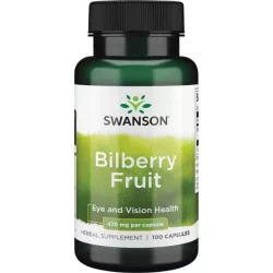 Bilberry fruit (fekete áfonya gyümölcs) 470 mg 100 db - bio és vegán étrendkiegészítők