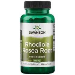 Rhodiola rosea root 400 mg 100 db - bio és vegán étrendkiegészítők