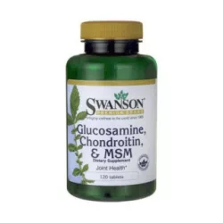 Swanson glükozamin-kondroitin-msm 1000mg 120db kapszula