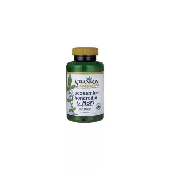 Swanson glükozamin-kondroitin-msm 1000mg 120db kapszula