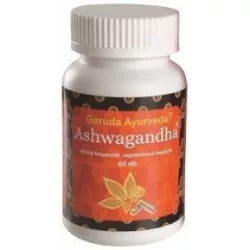 Garuda ayurveda ashwagandha vegetáriánus kapszula 60db - bio és vegán étrendkiegészítők