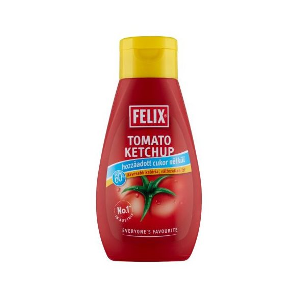 Felix kechup cukor nélkül 435 g