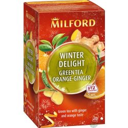 Milford tea winter delight zöld tea filteres 20db - bio és refomélelmiszer