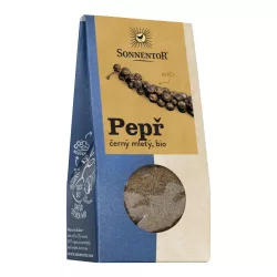 Sonnentor bio feketebors őrölt 50g - bio és refomélelmiszer