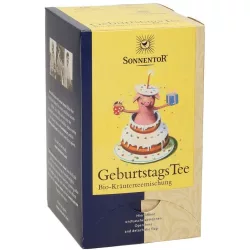 Sonnentor bio filteres boldog szülinapot tea 18db - bio és refomélelmiszer