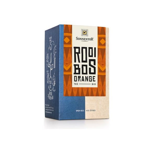 Sonnentor bio rooibos tea narancs filteres 32 g