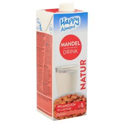 Happy mandulaital kalciummal 1000 ml - bio és refomélelmiszer