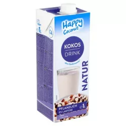 Happy kókusz-rizsital kalciummal uht 1000 ml - bio és refomélelmiszer