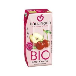 Höllinger bio alma-meggy nektár 60% 200 ml